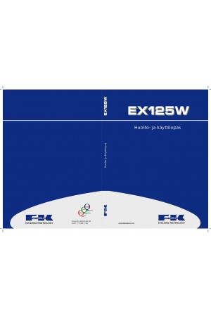 Kobelco EX125W Operator`s Manual