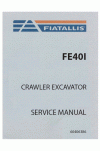 New Holland CE FE40 Service Manual