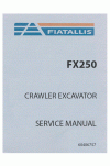 New Holland CE FX250 Service Manual