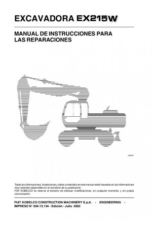 Kobelco EX215W Service Manual