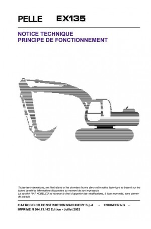 Kobelco EX135 Service Manual