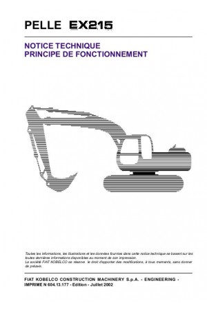 Kobelco EX215 Service Manual