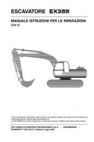 Kobelco EX355 Service Manual