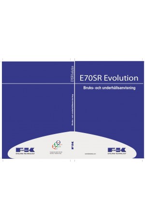 Kobelco E70SR Operator`s Manual