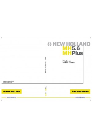 New Holland CE MH6.6 Operator`s Manual