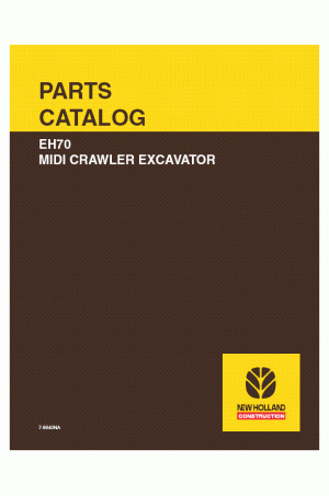 New Holland CE EH70 Parts Catalog
