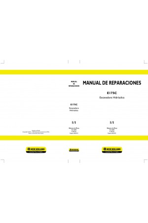 New Holland CE E175C Service Manual