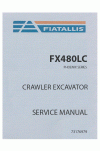 New Holland CE FX480LC Service Manual