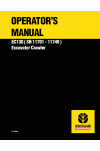 New Holland CE EC130 Operator`s Manual