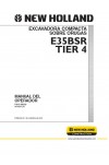 New Holland CE 4, E35B SR Operator`s Manual