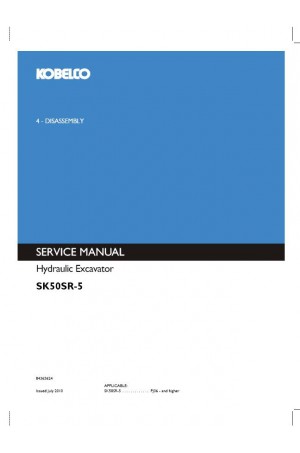 Kobelco SK50SR-5 Service Manual