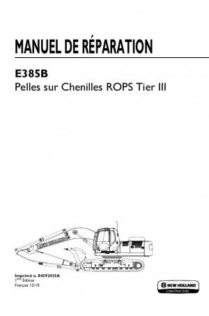 New Holland CE E385B Service Manual