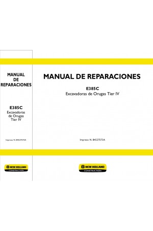 New Holland CE E385C Service Manual