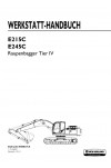 New Holland CE E215C, E245C Service Manual