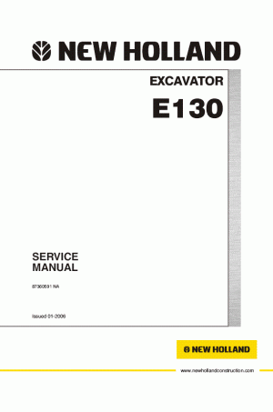 New Holland CE E130 Service Manual