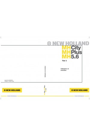 New Holland CE MH5.6 Operator`s Manual