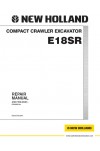 New Holland CE E18SR Service Manual