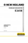 New Holland CE E265B Operator`s Manual