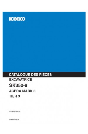 Kobelco SK350-8 Parts Catalog