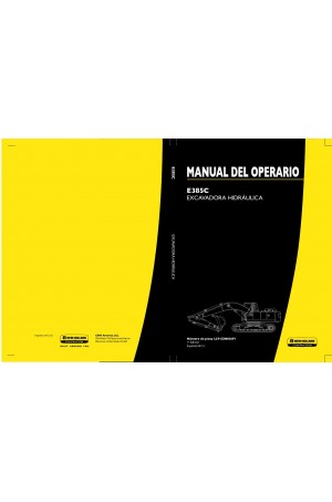 New Holland CE E385C Operator`s Manual