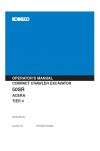 Kobelco 50SR Operator`s Manual