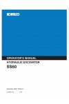 Kobelco SS60 Operator`s Manual