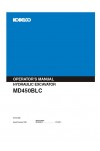 Kobelco N/A Operator`s Manual