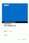 Kobelco SK115 Operator`s Manual