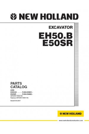 New Holland CE E50, EH50.B Parts Catalog