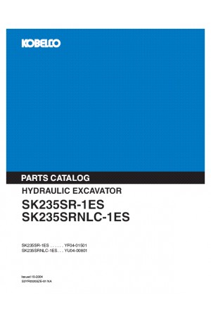 Kobelco SK235SR Parts Catalog