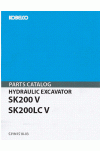 Kobelco SK200, SK200LC Parts Catalog