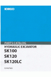 Kobelco SK100, SK120, SK120LC Parts Catalog