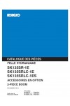 Kobelco SK135, SK135SRL-1E Parts Catalog