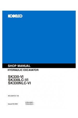 Kobelco SK330 Service Manual