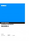 Kobelco SK50SR-3 Service Manual