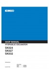 Kobelco SK024, SK027, SK032 Service Manual