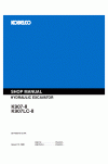 Kobelco K907 Service Manual