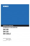 Kobelco SK100, SK120, SK120LC, SK130, SK130LC Service Manual