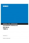 Kobelco ED195-8 Operator`s Manual