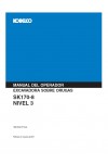 Kobelco SK170-8 Operator`s Manual