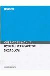 Kobelco SK210LC Operator`s Manual