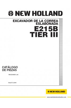 New Holland CE E215B Parts Catalog