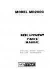 Kobelco MD200C Parts Catalog