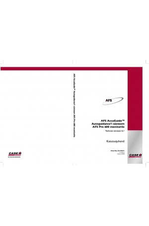 Case IH 600 Operator`s Manual