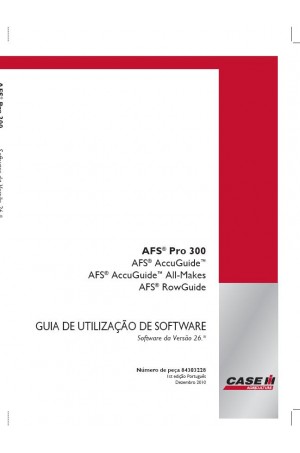 Case IH 300 Operator`s Manual