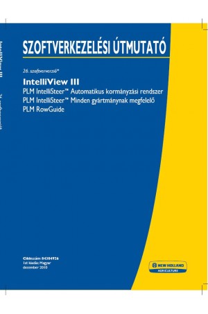 New Holland Intelliview, N/A Operator`s Manual