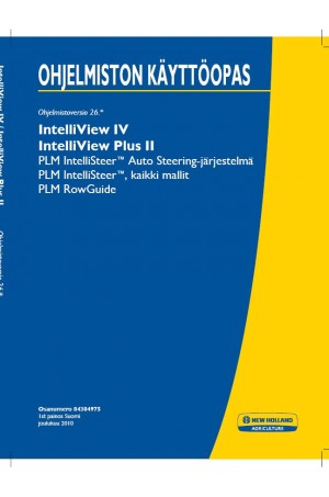 New Holland Intelliview, N/A Operator`s Manual