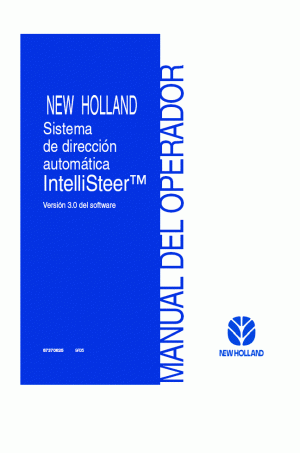 New Holland INTELLISTEER Operator`s Manual