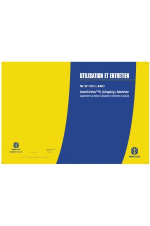 New Holland  Operator`s Manual