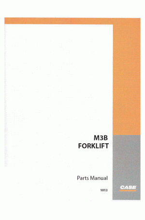 Case M, M3B Parts Catalog
